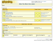 Tablet Screenshot of forum.kyrio.net